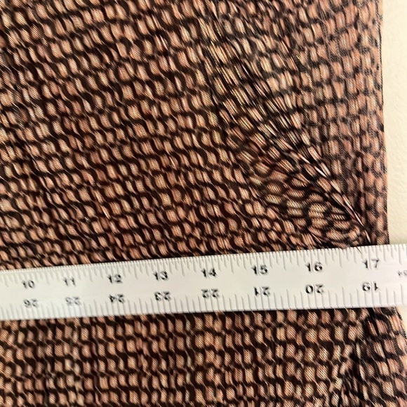 Joie cinch waist top black and gold sheer women size small - Picture 8 of 8